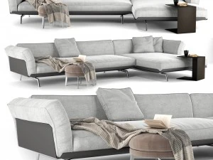 sofa este flexform 3D Model