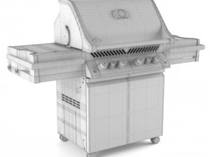 Grill napoleon pro 500 3D Model