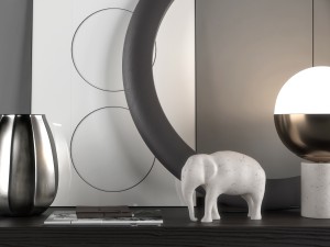 poliform chloe night complements 3D Модель