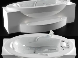 bathtub sanospa klafs 3D Model