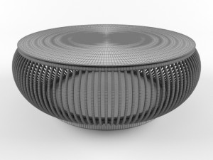 haven coffee table Modello 3D