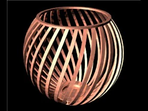 candle support 3D Print Model