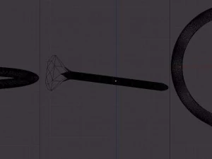 シルバールビーリング 3Dモデル