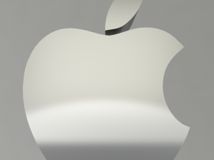 apple logo 3D Model
