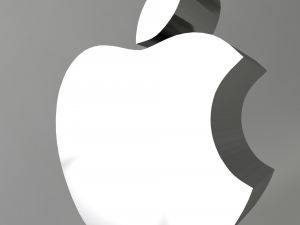 apple logo 3D 模型