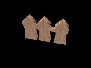 fence Modello 3D