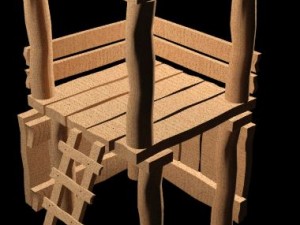 tower old 3D 模型