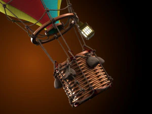 dibujos animados de globos Modelo 3D