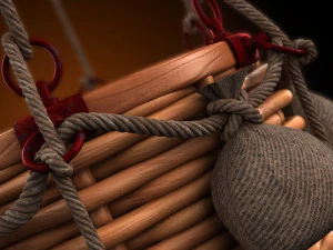 balloon cartoon 3D Model