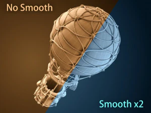 balloon cartoon 3D Model