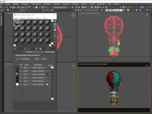 balloon cartoon 3D Model