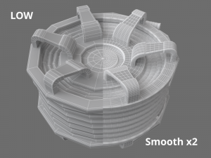 controller and cables Model 3D
