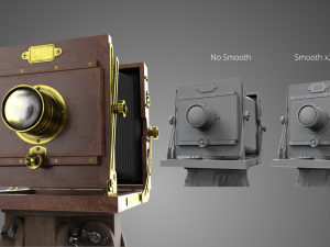 vintage camera 3Dモデル