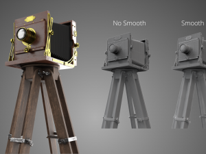 vintage camera 3D Model