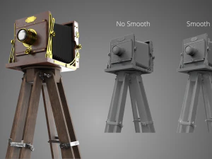 vintage camera 3D Model