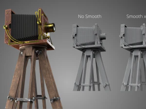 vintage camera 3D Model