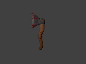 3d model of an ax 3D 모델