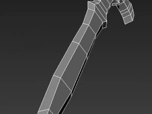 меч 3D Модель