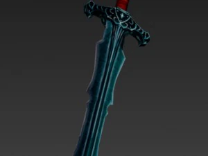 miecz excalibur Model 3D