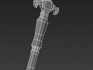 sword excalibur Modello 3D