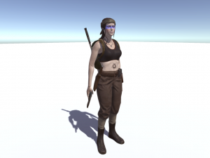 urban warrior Model 3D
