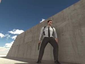 secret agent 3D Model