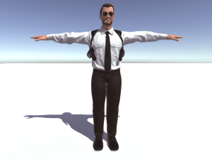 secret agent 3D 模型