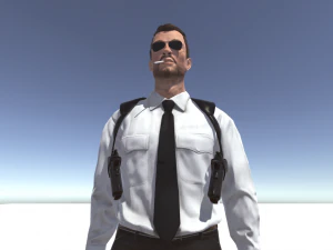 secret agent 3D Model