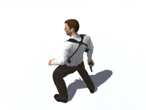 secret agent 3D Model
