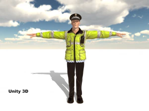 english policeman 3D Model