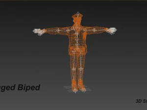 english policeman 3D Model