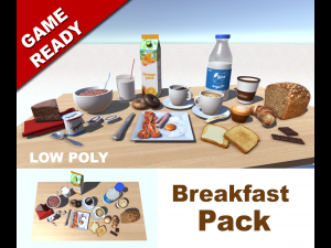 breakfast pack 3D-Modell