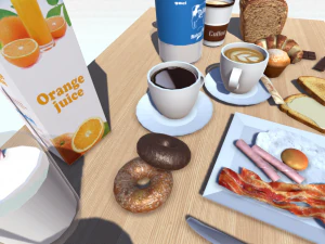 breakfast pack 3D Model