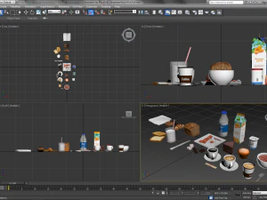 breakfast pack 3D Model