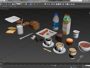 breakfast pack 3D Model