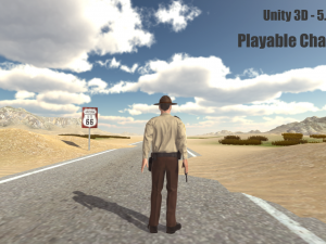 american sheriff 3D Модель