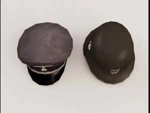 nazi helmet hat 3D Model