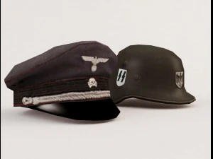 nazi helmet hat 3D Model