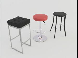 tavern bar stools Modelo 3D