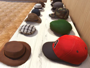 hats collection 3D Model