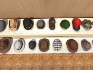 hats collection 3D Model