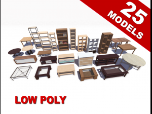 furniture pack Model 3D