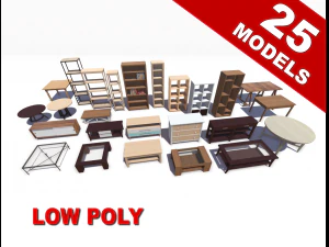 furniture pack 3D Model