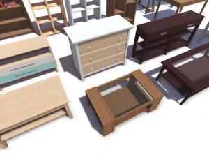 furniture pack 3D Model