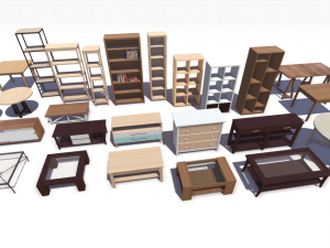 furniture pack Model 3D
