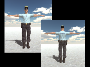 french policeman 3D Модель