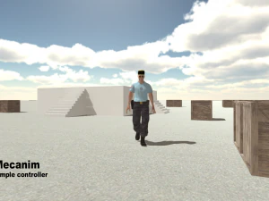 французький поліцейський 3D Модель