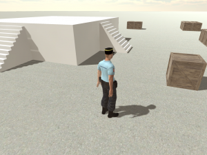 french policeman 3D Модель