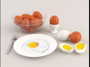 paquete de huevos Modelo 3D