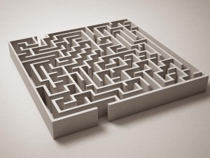 maze model Modello 3D